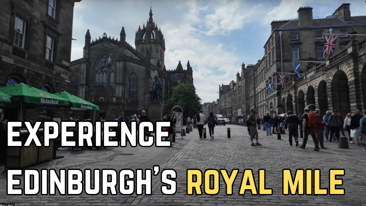 Royal Mile, Edinburgh: Castle to Holyrood Walk & Landmarks