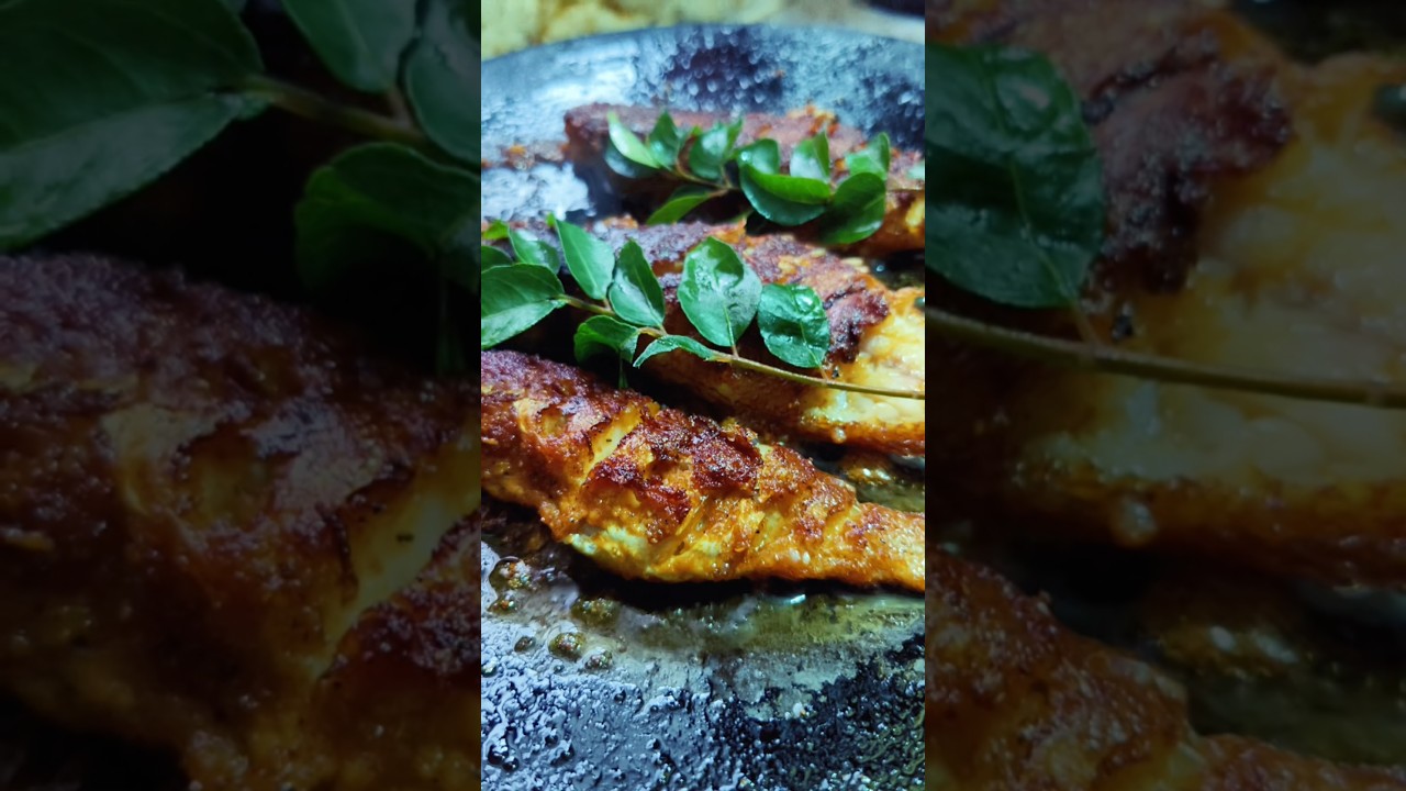 🤤 Sankara fish fry recipe 🐟 | Red snapper fish fry #shorts #fish #fishfry #sankarafish #redsnapper