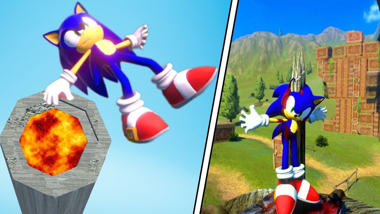 Sonic NPC Ragdoll Physics Compilation #56 | Overgrowth
