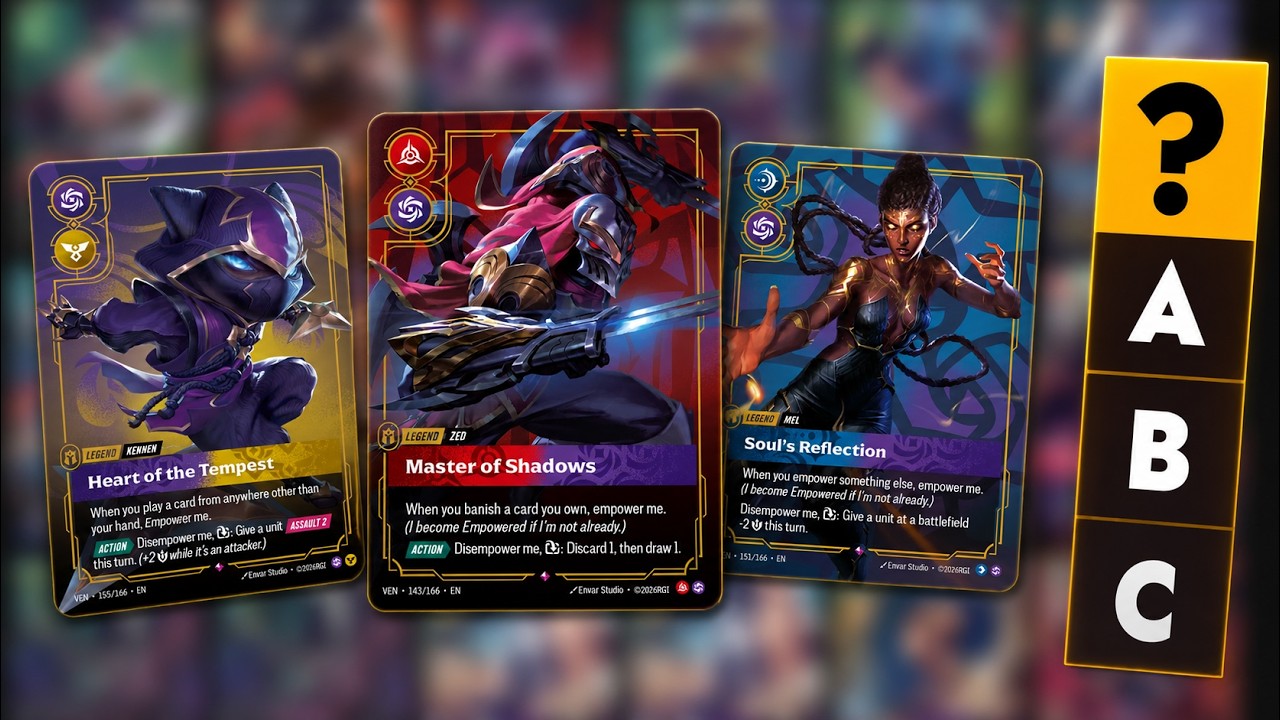 Riftbound Set 4 Legends Meta Tier List (predictions)