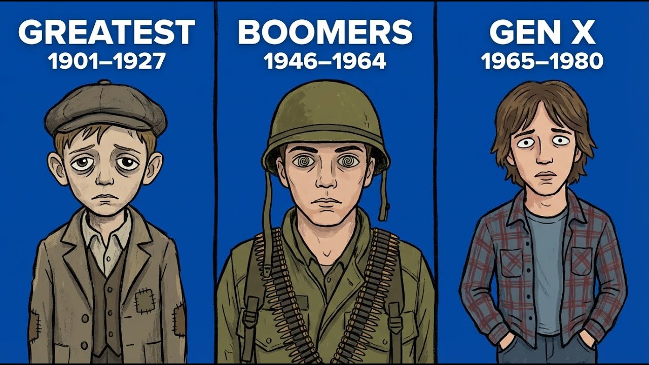 The Psychology of Modern Generations (1977-2010)