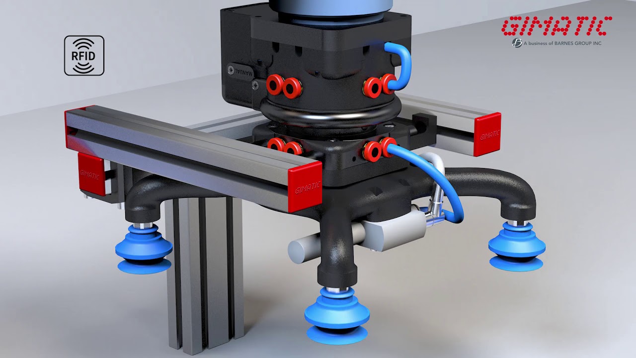 Electric tool changer: Gimatic EQC20 with plug&play system | Gimatic