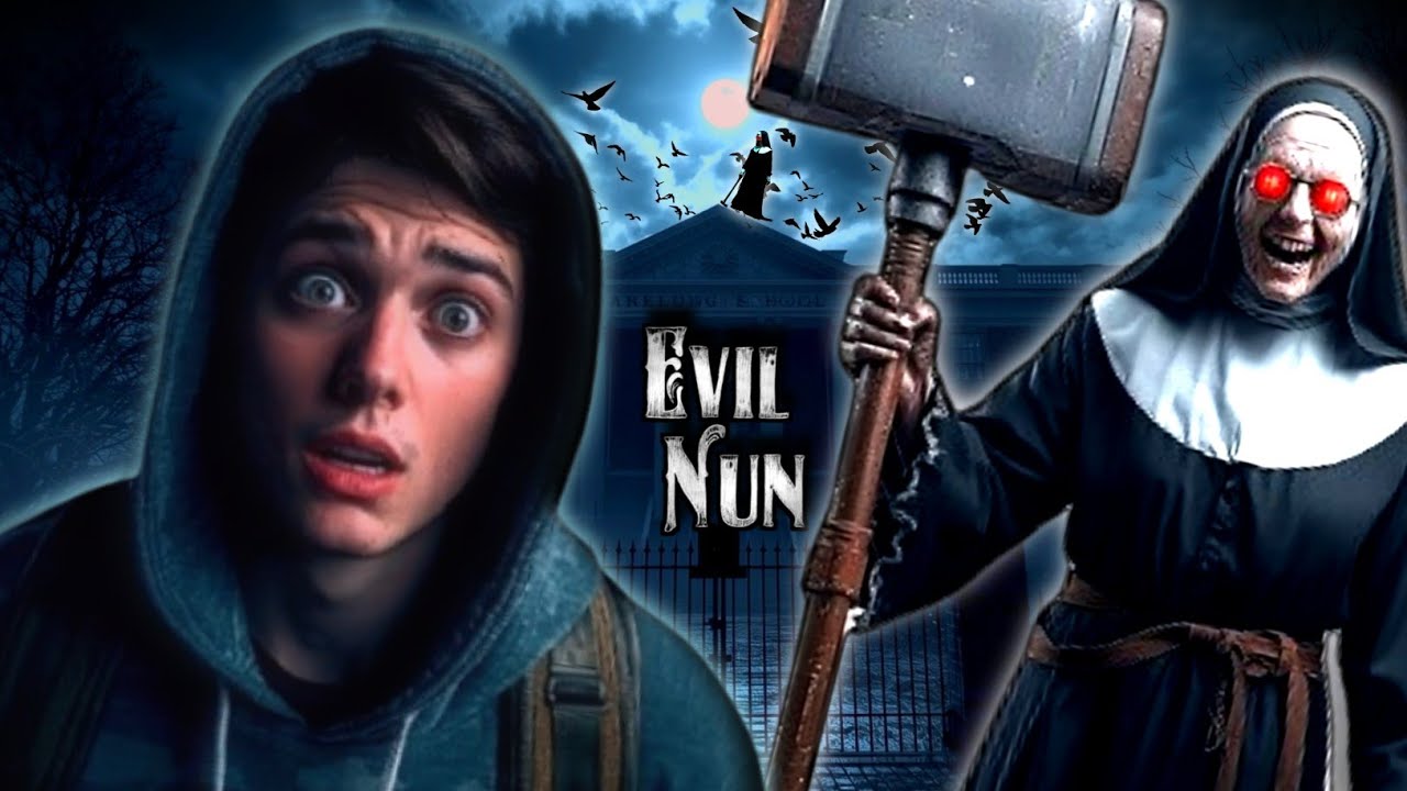 Evil Nun CAUGHT Me ESCAPING The Horrar School! | EVIL NUN