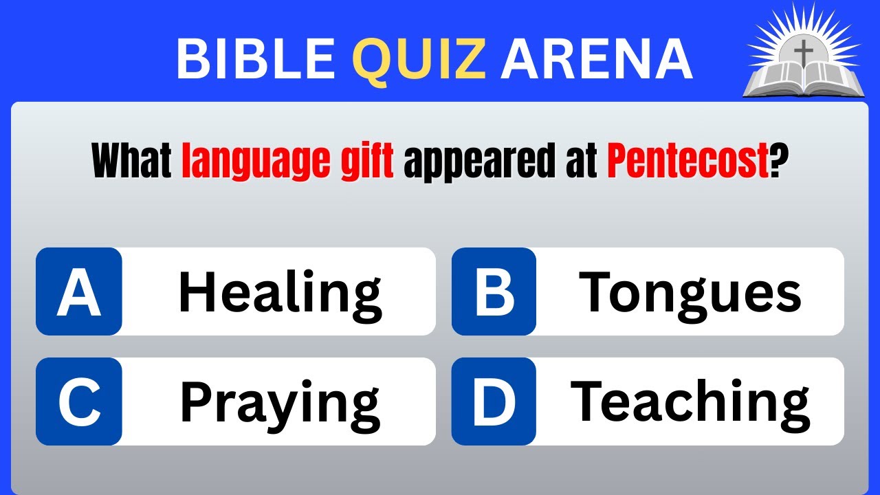 The Holy Spirit Quiz That 90% of Christians Fail | Gifts, Fruits & Pentecost Power