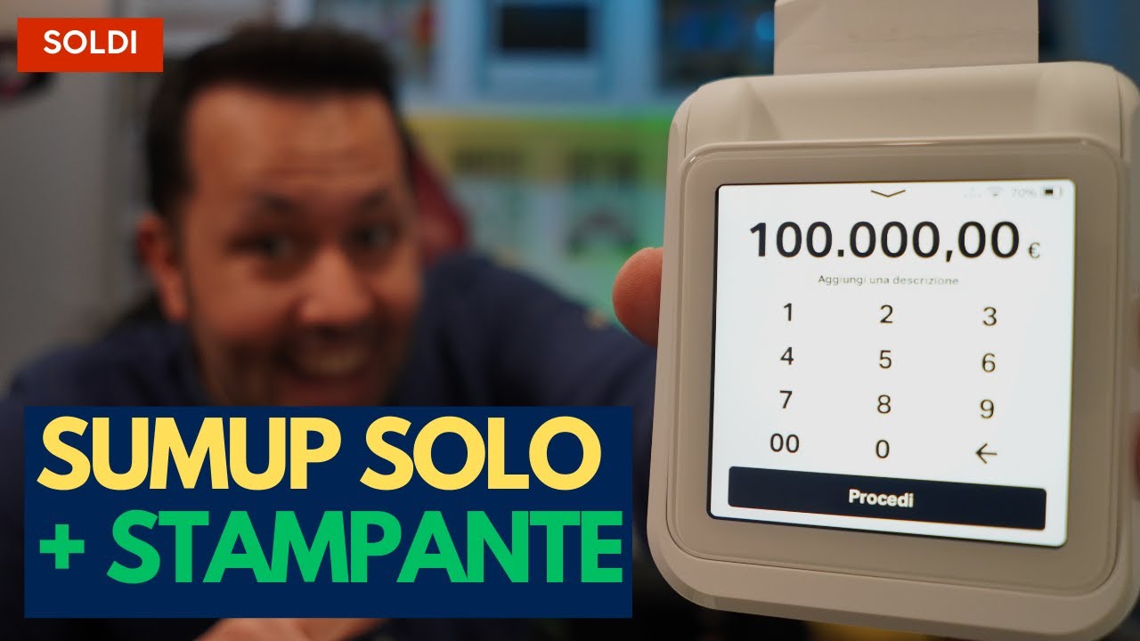 SUMUP SOLO E STAMPANTE 💳 Come funziona? RECENSIONE (Pro e Contro)