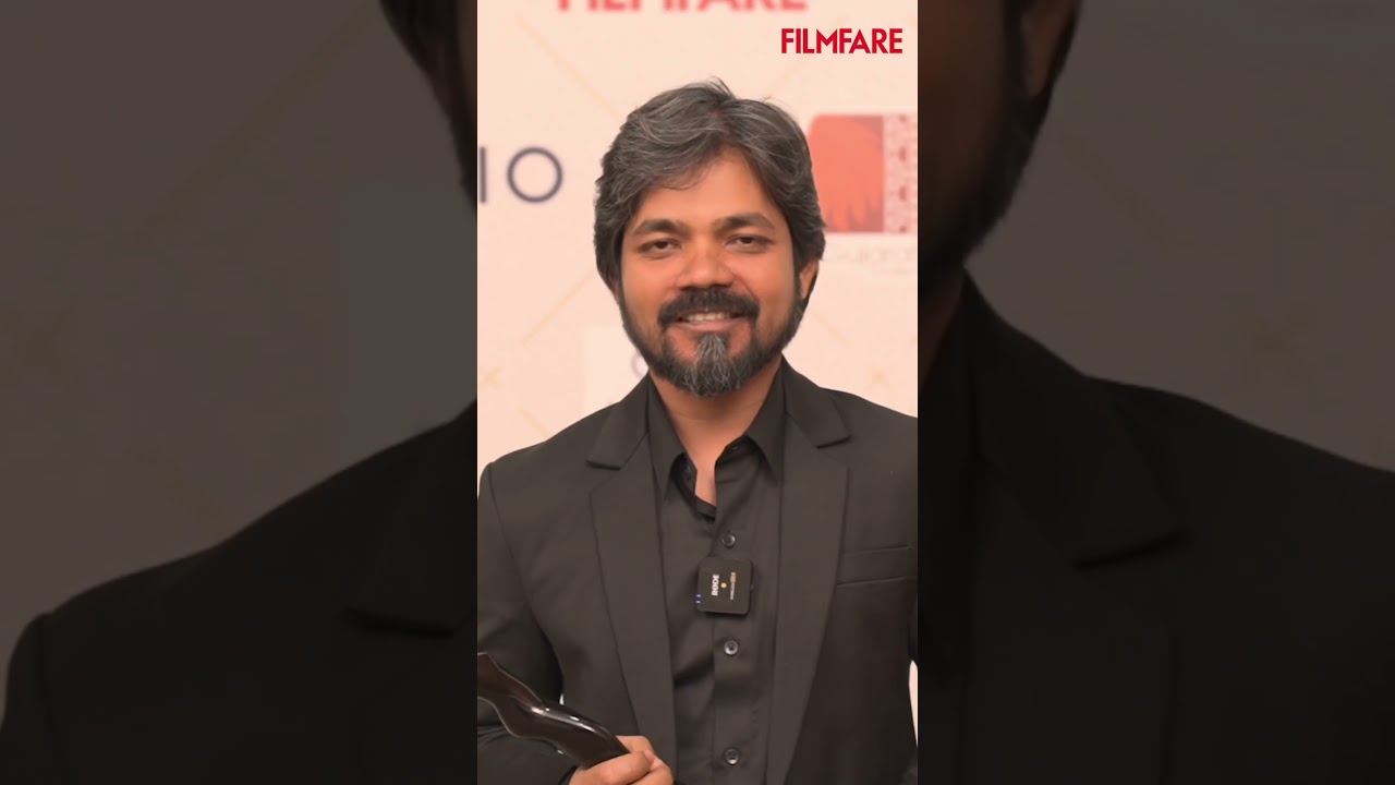 Avinash Arun Dhaware After Winning Best Cinematography For 'Three Of Us' #hyundaifilmfareawards2024