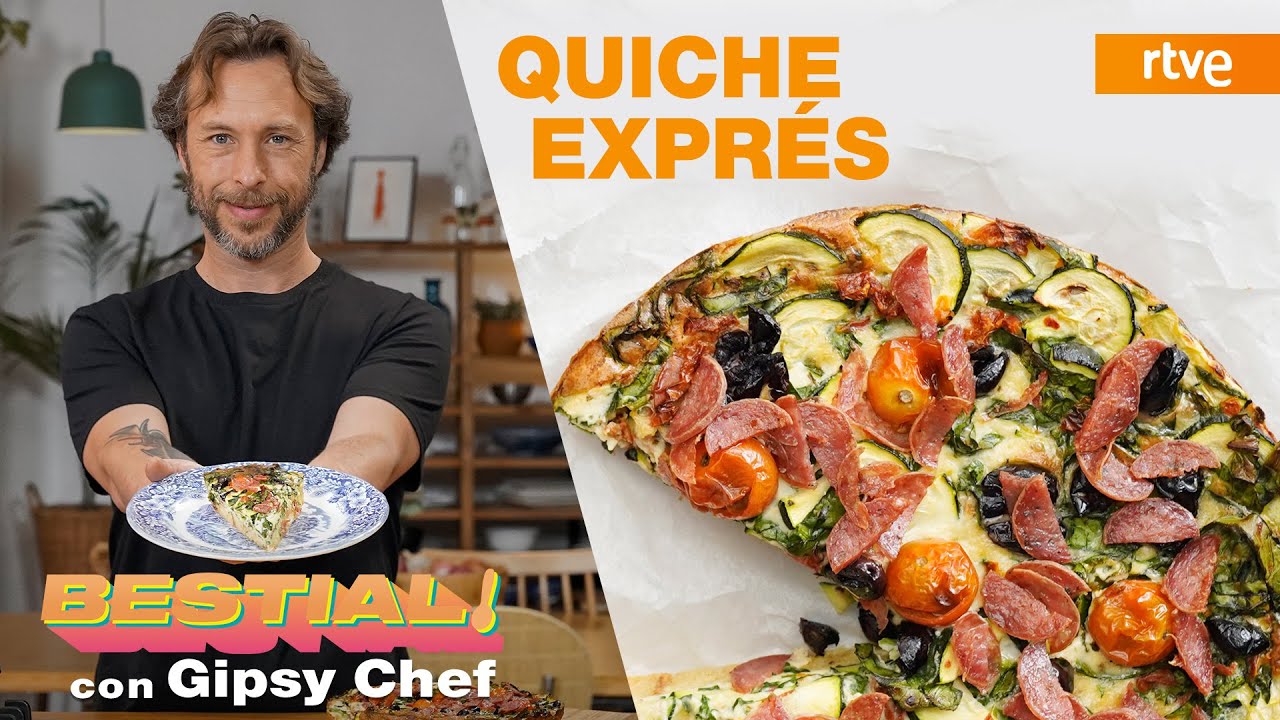 Quiche exprés, la mejor receta de aprovechamiento de Gipsy Chef