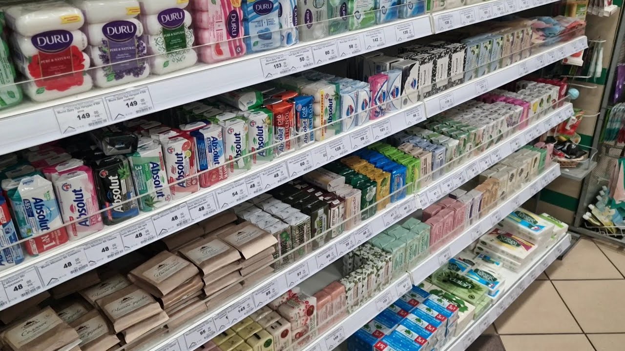 Обзор мыла из наших магазинов ч.14  Новинки. Сравнения.#soap #мыло #asmrsoap #shop
