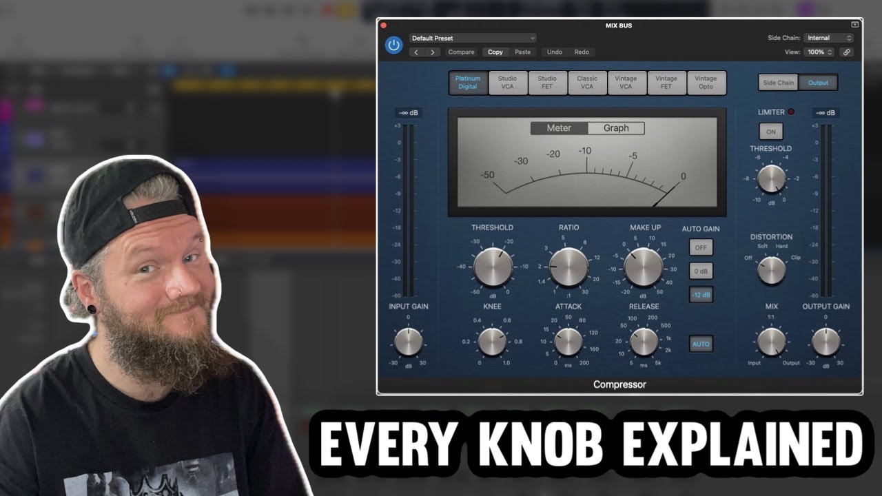 Logic Pro X Compressor Tutorial (For Beginners & Up)