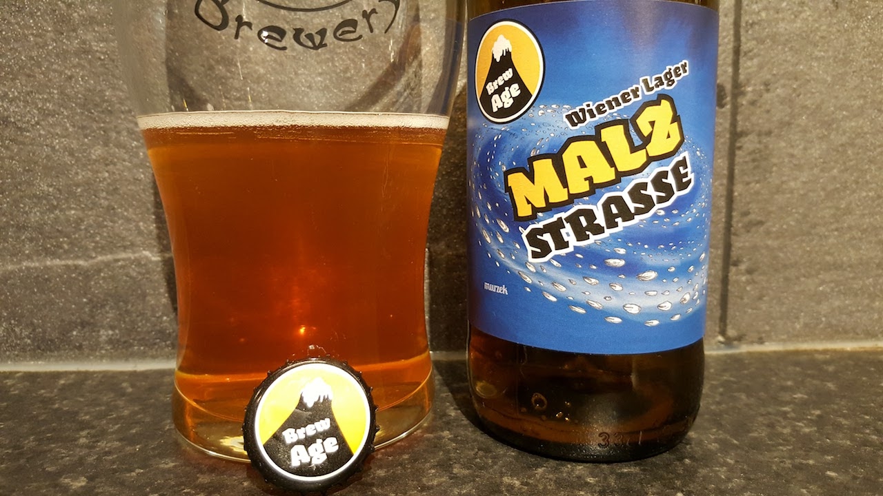 Brew Age Malz Strasse Wiener Lager | Austrian Craft Beer Review
