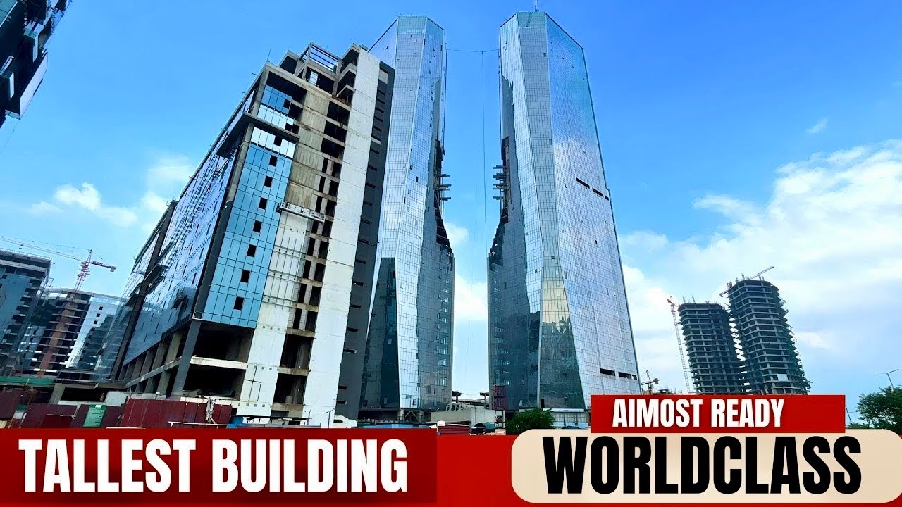 😱 New India 🇮🇳 | North India's Tallest Tower | Bhutani Cyberthum & Future Business District