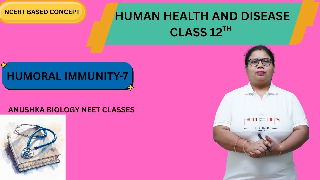 HUMAN HEALTH AND DISEASE CLASS -12th  (HUMORAL IMMUNITY)