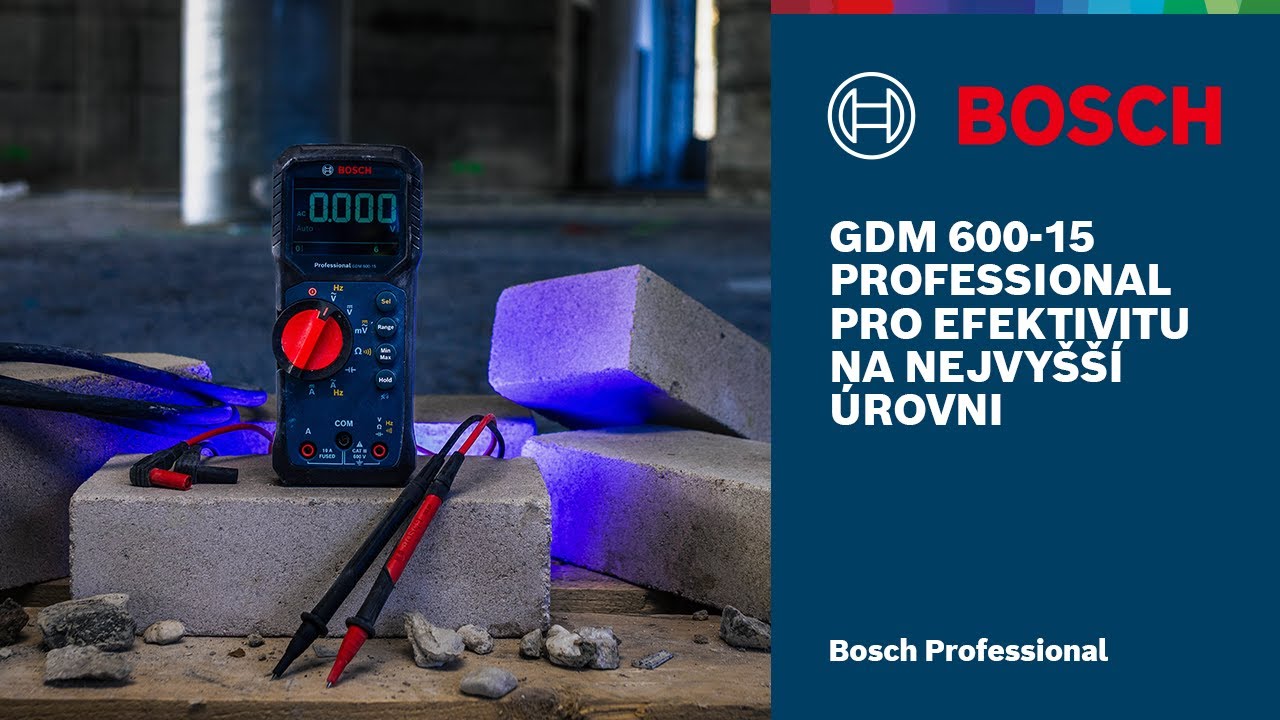 Digit&aacute;ln&iacute; multimetr GDM 600-15 Professional s&nbsp;kryt&iacute;m
