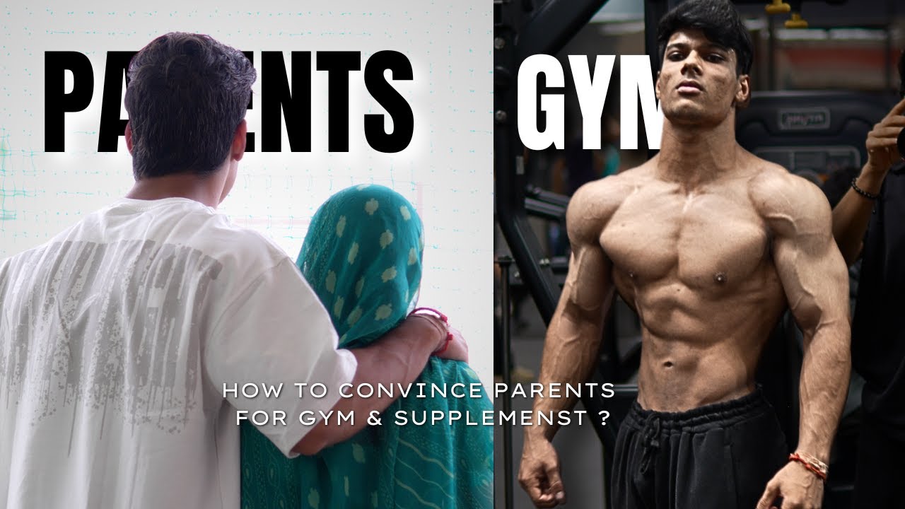 How to Convince Parents for Gym & Supplements | Chest & Triceps