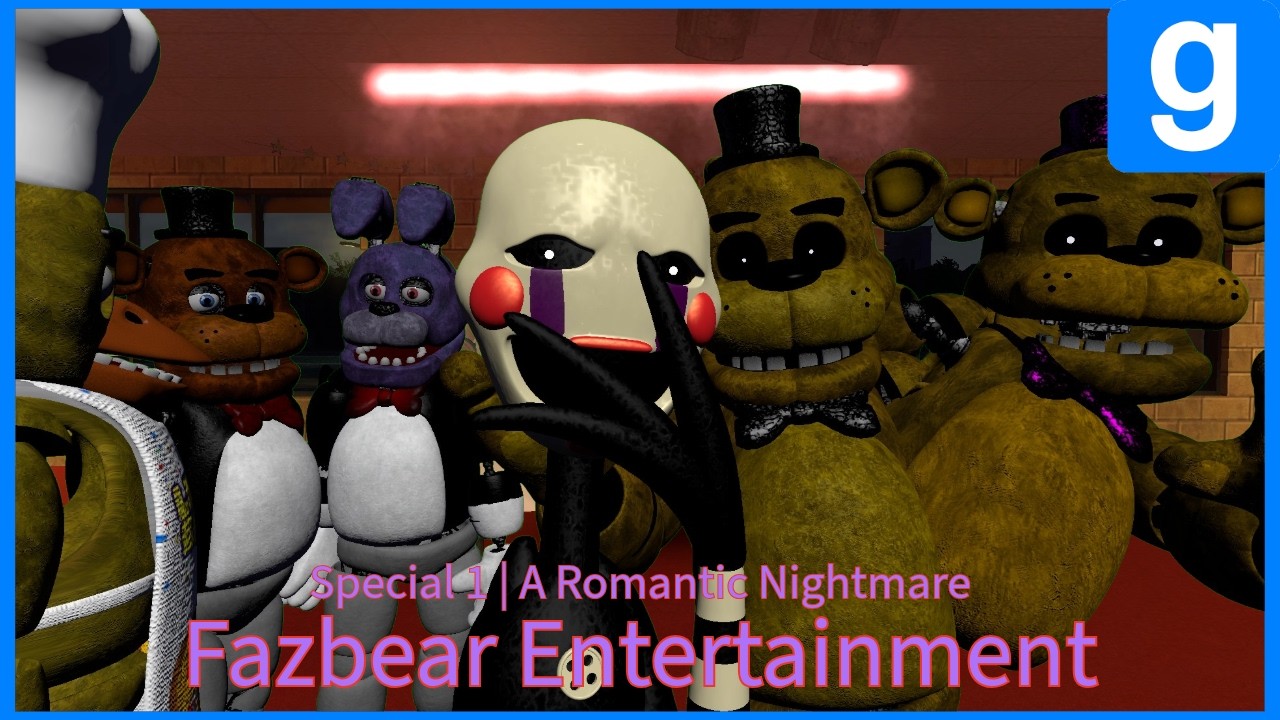 GMOD FNaF | Fazbear Entertainment [Special Episode 1] | A Valentine Nightmare