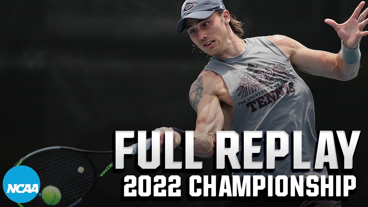 2022 NCAA DIII men's tennis championship (May 25) I FULL REPLAY