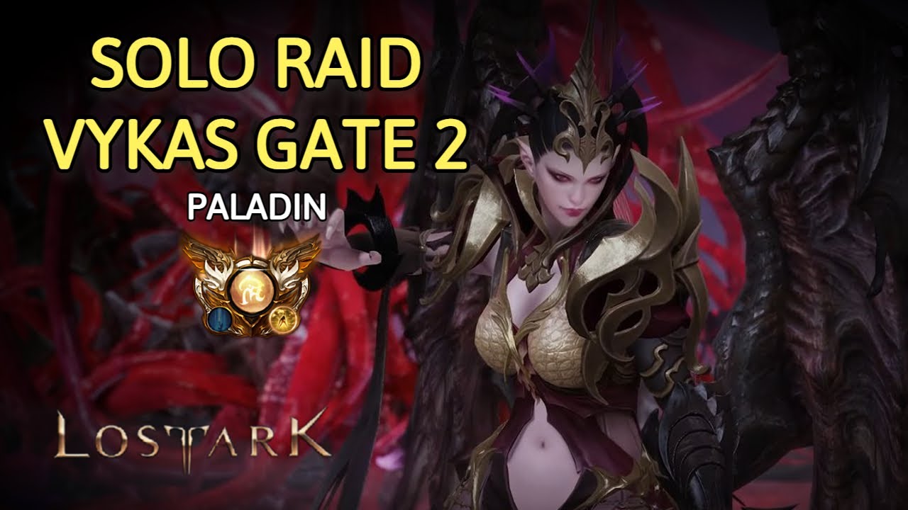 Paladin Solo Vykas Gate 2 - Lost Ark