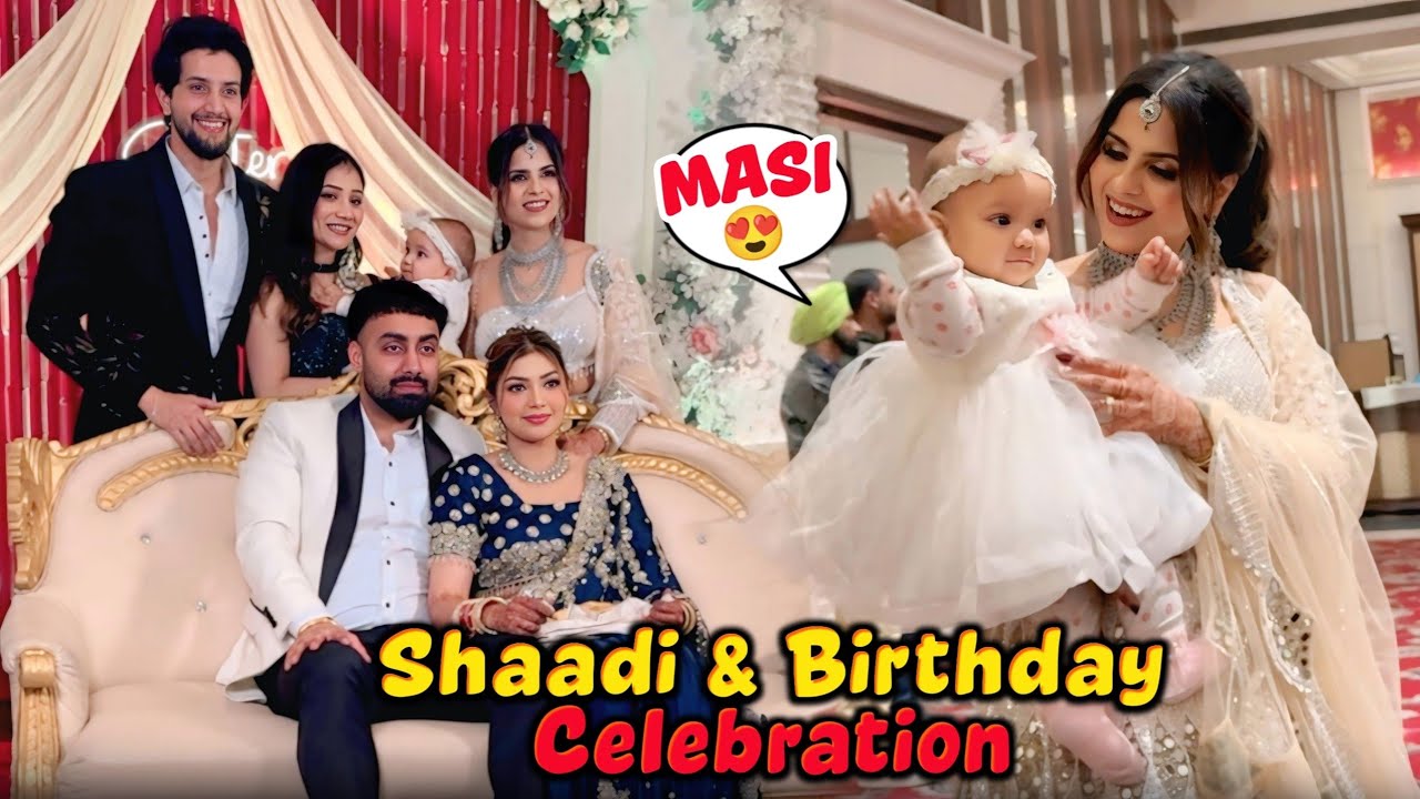 Komal ke ghar gye shaadi pe 😍 | Janvi mili apni massi se ❤️