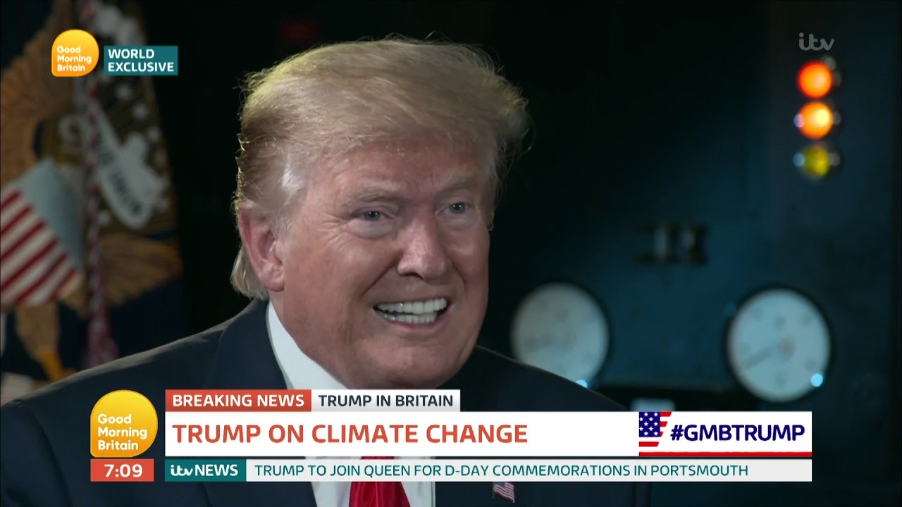 Interview: Piers Morgan of iTV's Good Morning Britain Interviews Donald Trump - June 5, 2019