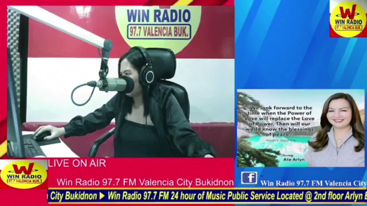 First Program of Dj Nova on 97.7 Win Radio Valencia, Aired last August 1, 2022 