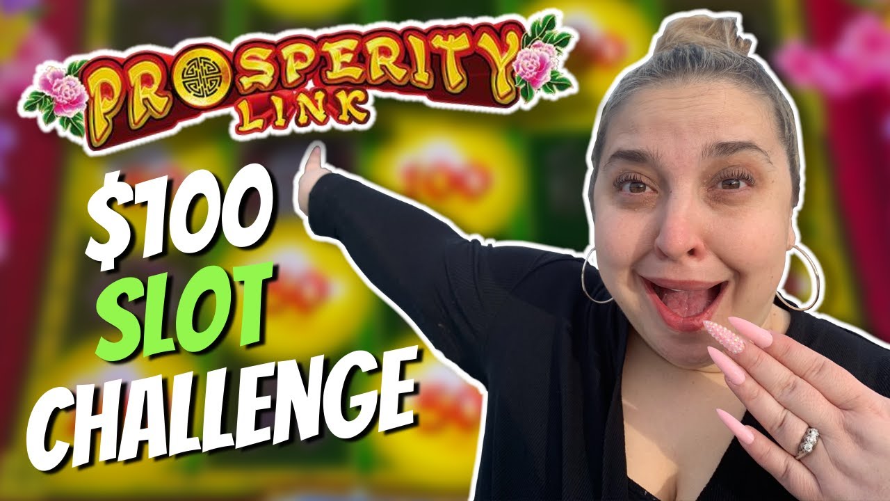 $100 SLOT MACHINE CHALLENGE | Going for a BIG WIN!