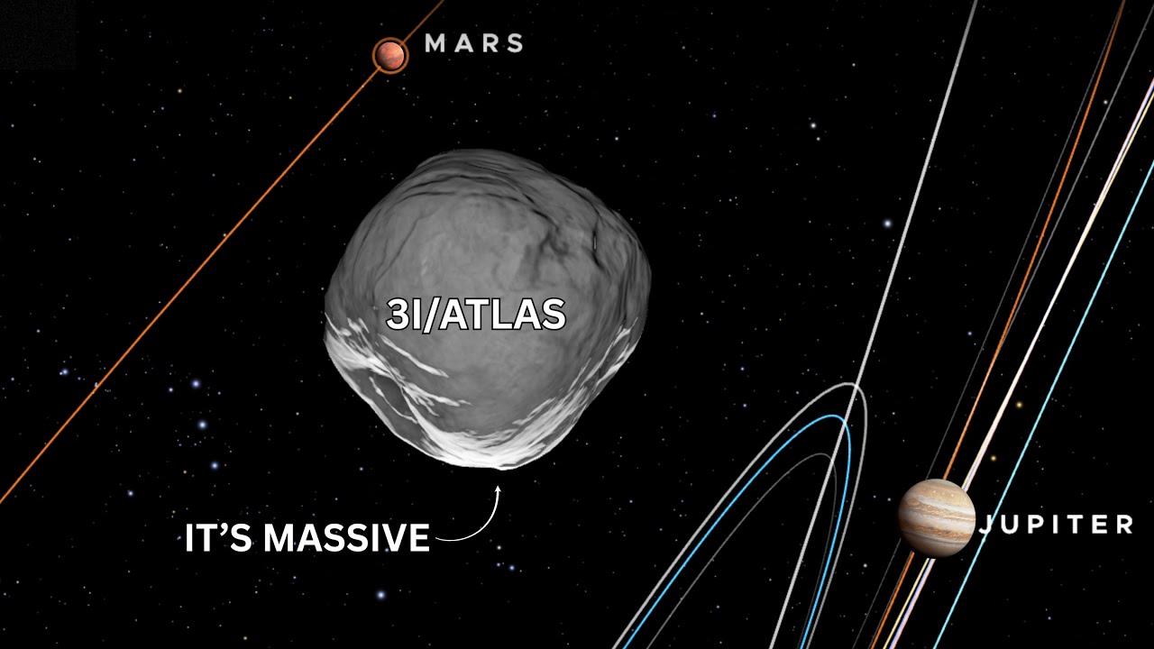 &Uacute;ltima hora: 3I/ATLAS ahora parece ser anormalmente masivo: m&aacute;s de 33 mil millones de toneladas, ...