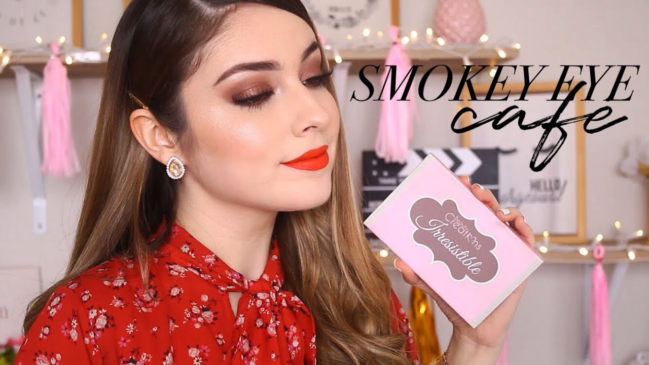 SMOKEY EYE CAFÉ FÁCIL | IRRESISTIBLE BEAUTY CREATIONS | MONILLACA