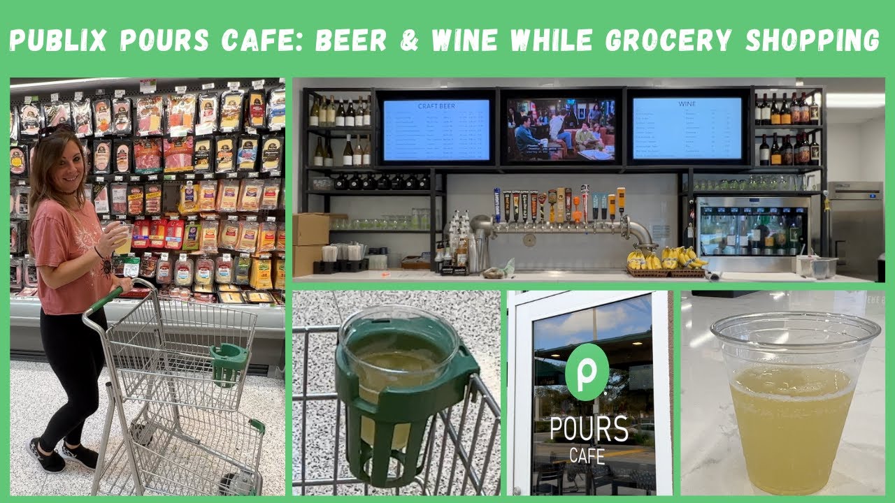 Publix Pours Cafe: Beer & Wine While Grocery Shopping