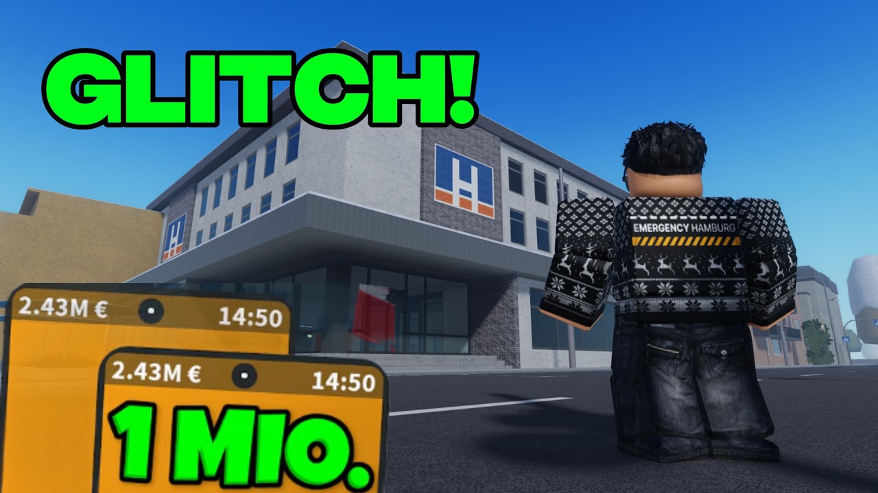 MONEY GLITCH 💸 | 1.000.000&euro; in 1 Hour | EMERGENCY HAMBURG 🏡