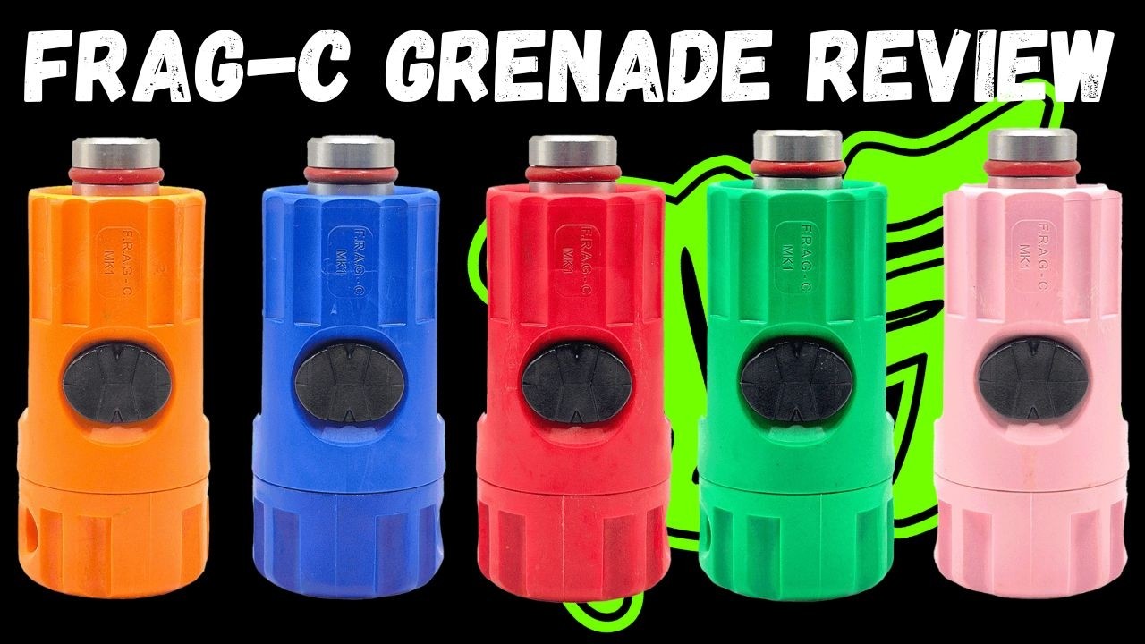 The Best Blank Firing Impact Grenade? - FRAG-C Airsoft Review