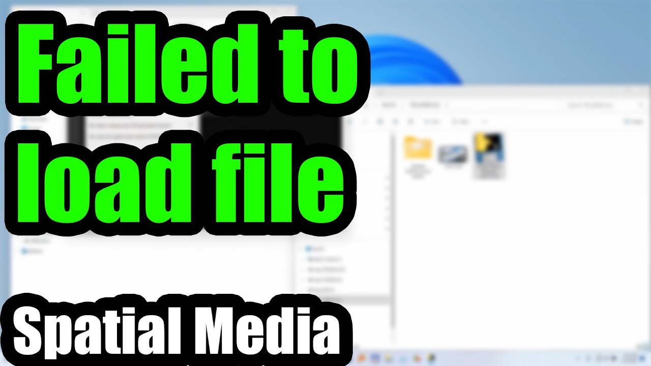 Failed to load file (Spatial media metadata injector, 360° videos, MKV Toolnix)