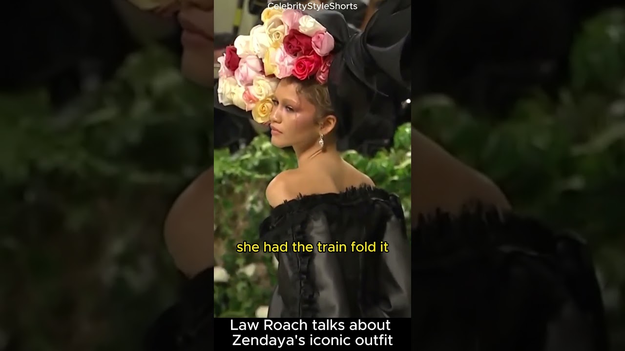 Лоу Роуч рассказывает о культовом наряде Зендаи для Met Gala #zendaya #lawroach #celebrityfashion