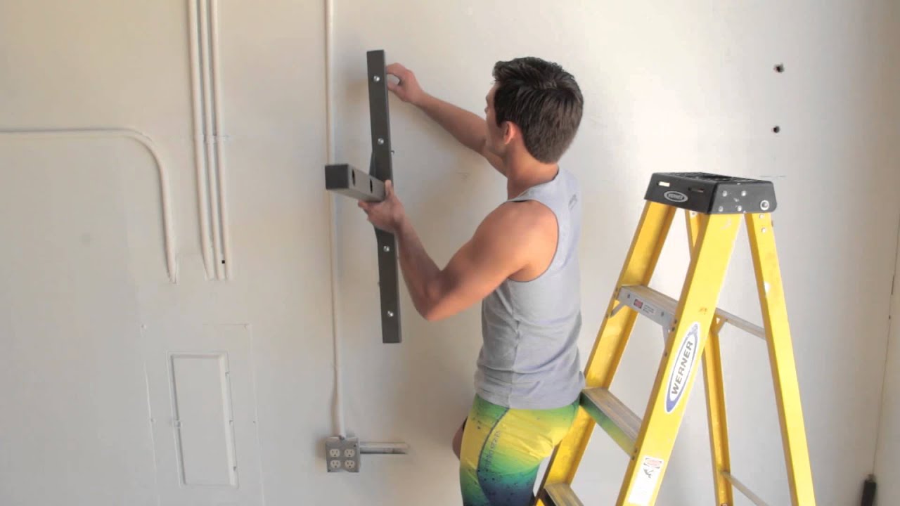 How to Install a Stud Bar Pull Up Bar into Metal Studs