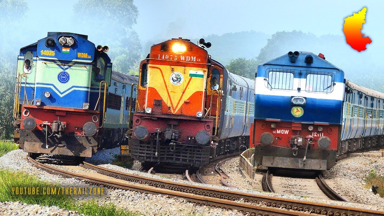Trains of Karnataka | Indian Railways | Compilation