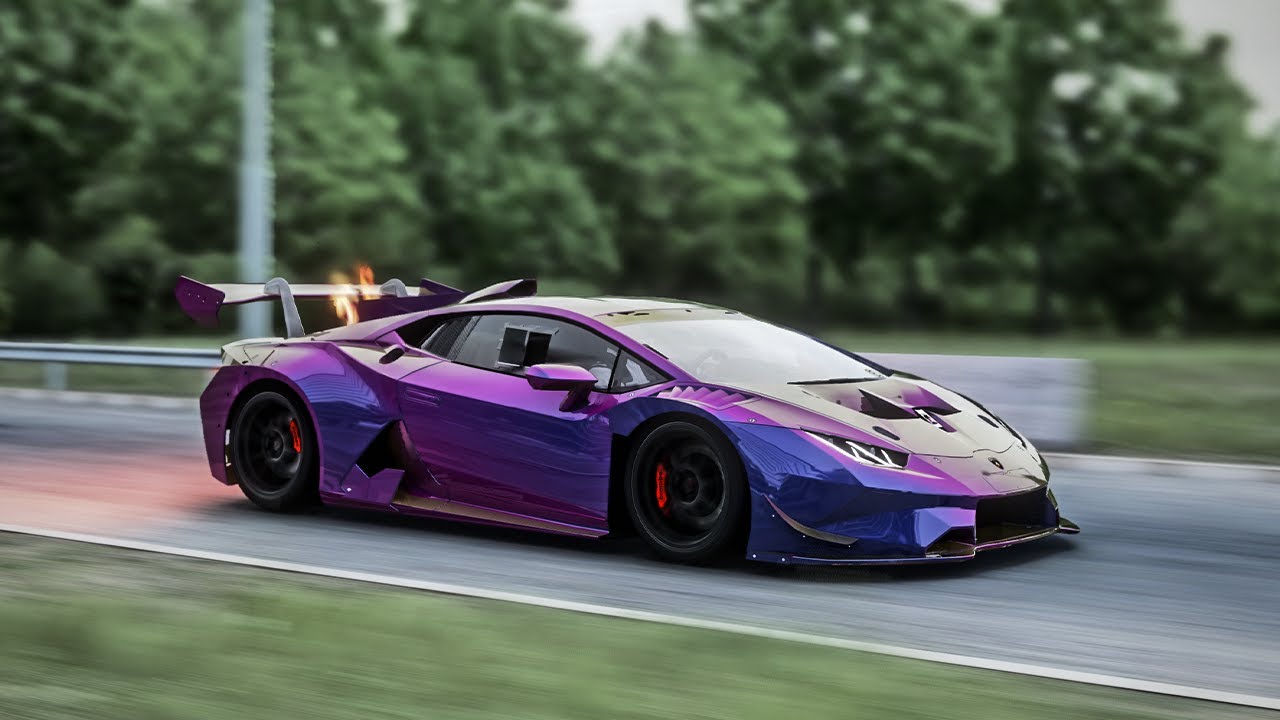 Supercars Leaving Car Meet LOUD! - Drifts, Burnouts, Backfires  [Part2]