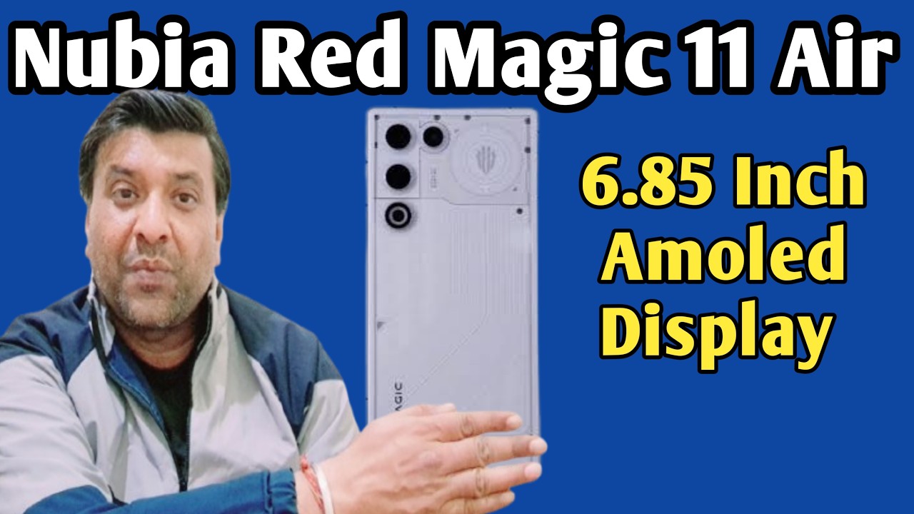 RedMagic 11 Air Unboxing & First Look - Sleek Gaming Smartphone | Unboxing | Review | Mobile | Nubia