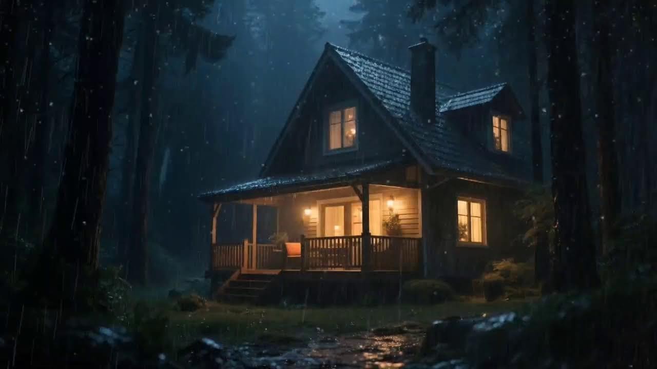 Super Heavy Rain To Sleep Immediately – Comforting Rain for Mind Relaxation