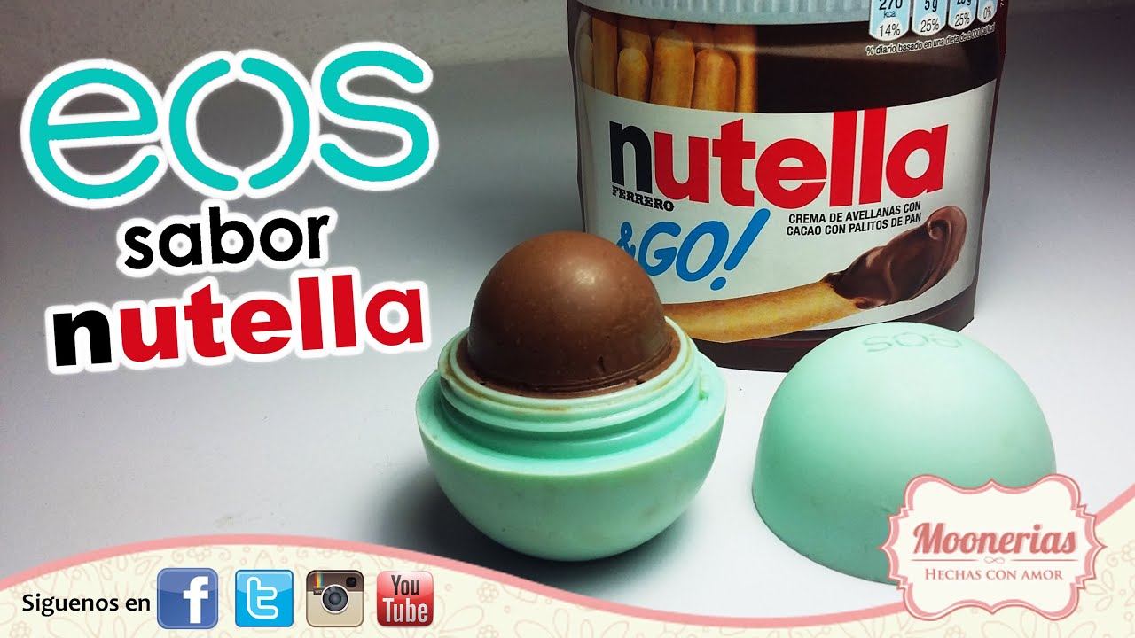 💞 💞  ∞ EOS de Nutella FÁCIL DIY/Nutella EOS DIY EASY  ∞ 💞 💞