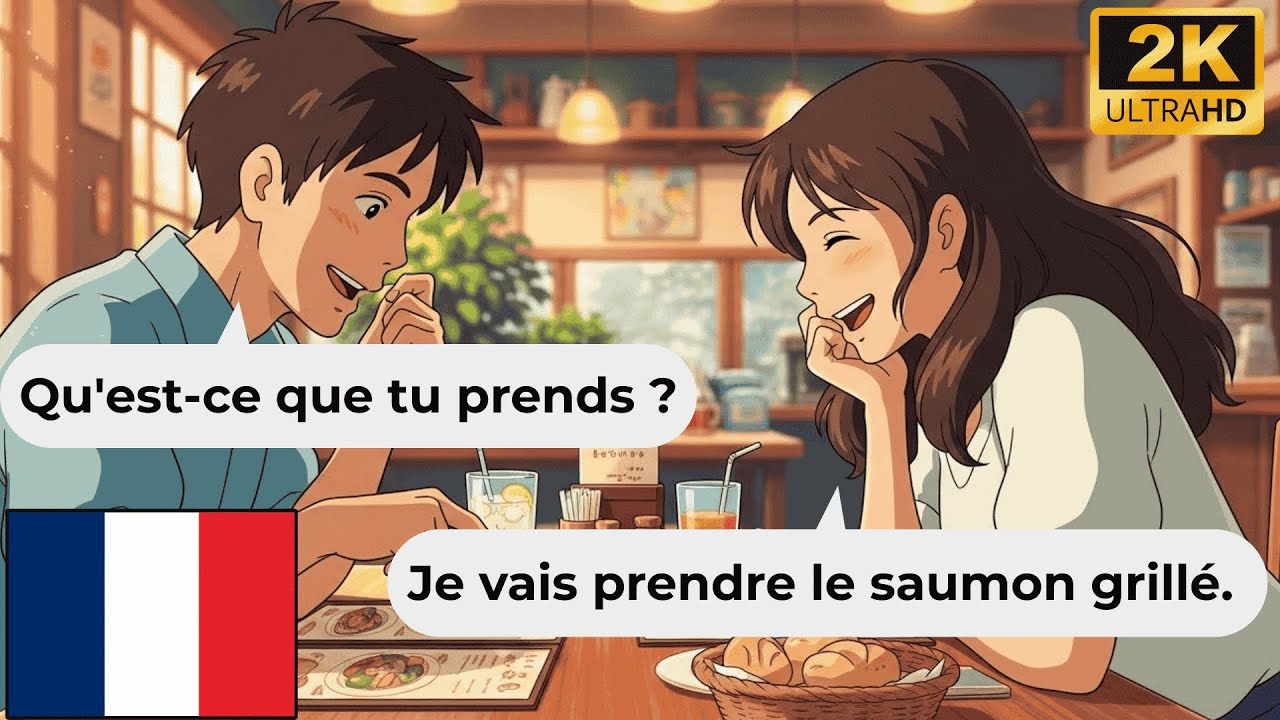 20 Minutes Talk In Restaurant | Help You Learn French Fast