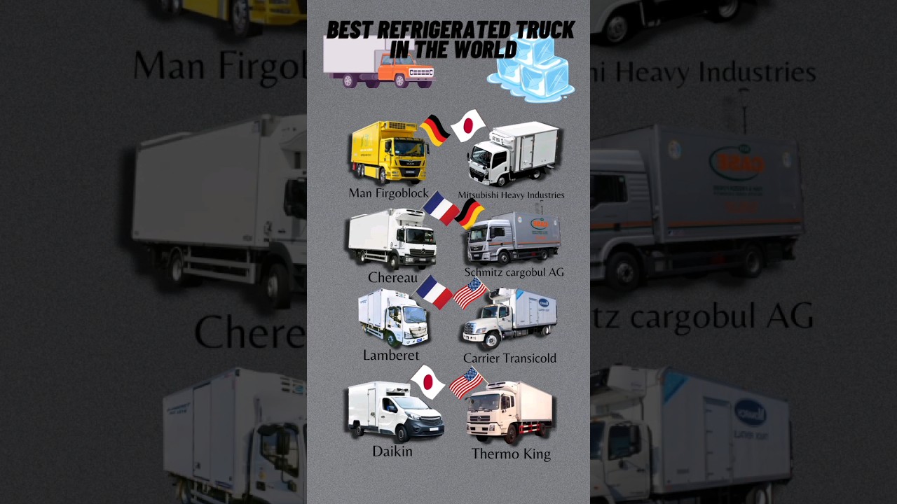 Best Refrigerated Truck In The World | #shorts