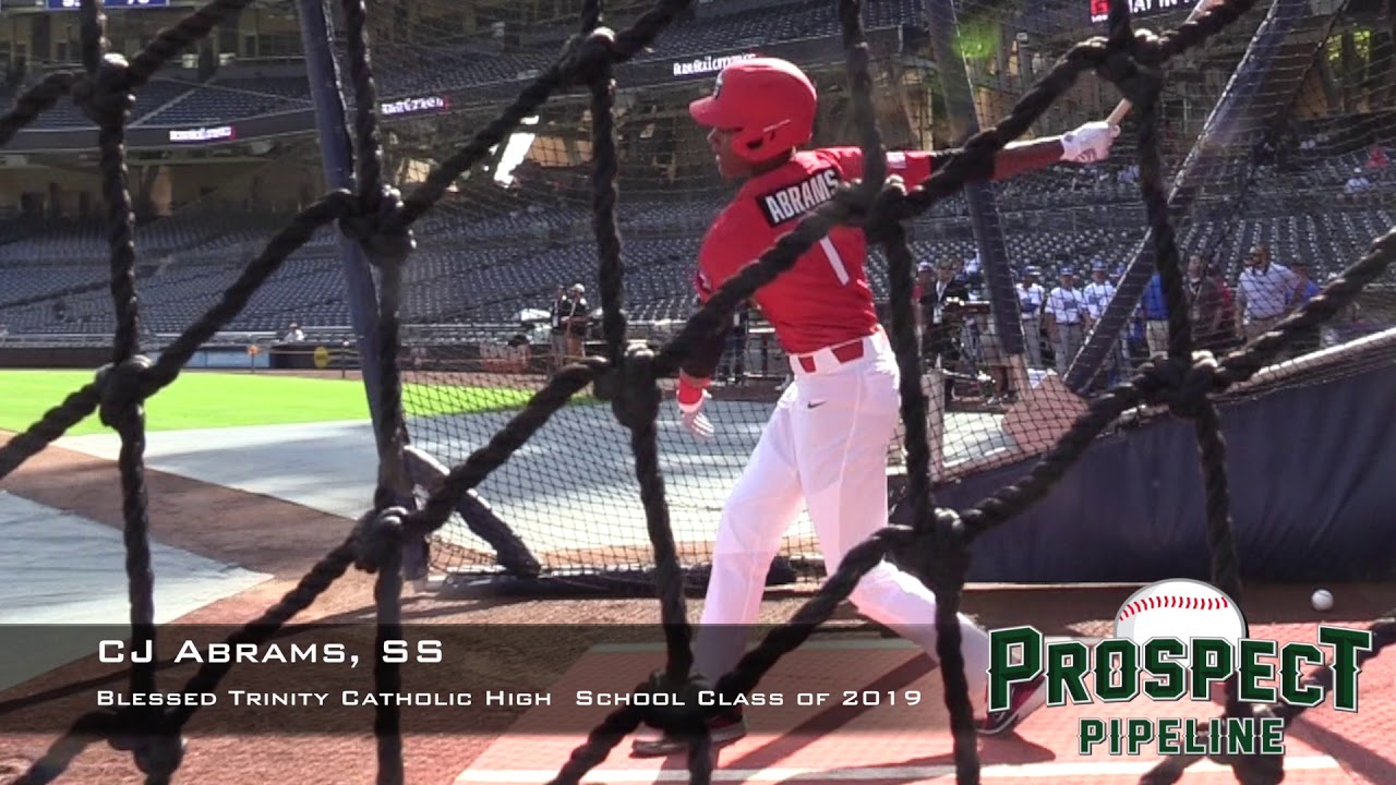 CJ Abrams Prospect Video, SS, Blessed Trinity Catholic High School Class of 2019