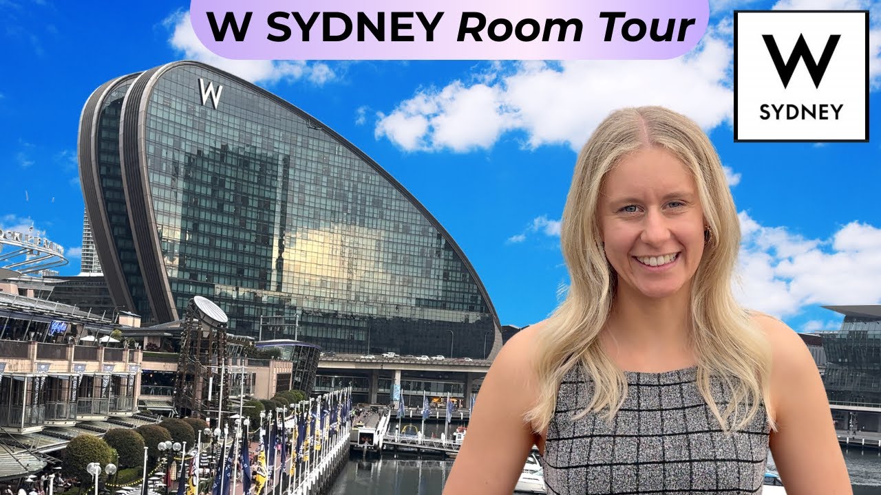 Экскурсия по номеру отеля W Sydney | Полный обзор и проживание в Дарлинг-Харбор 🇦🇺✨