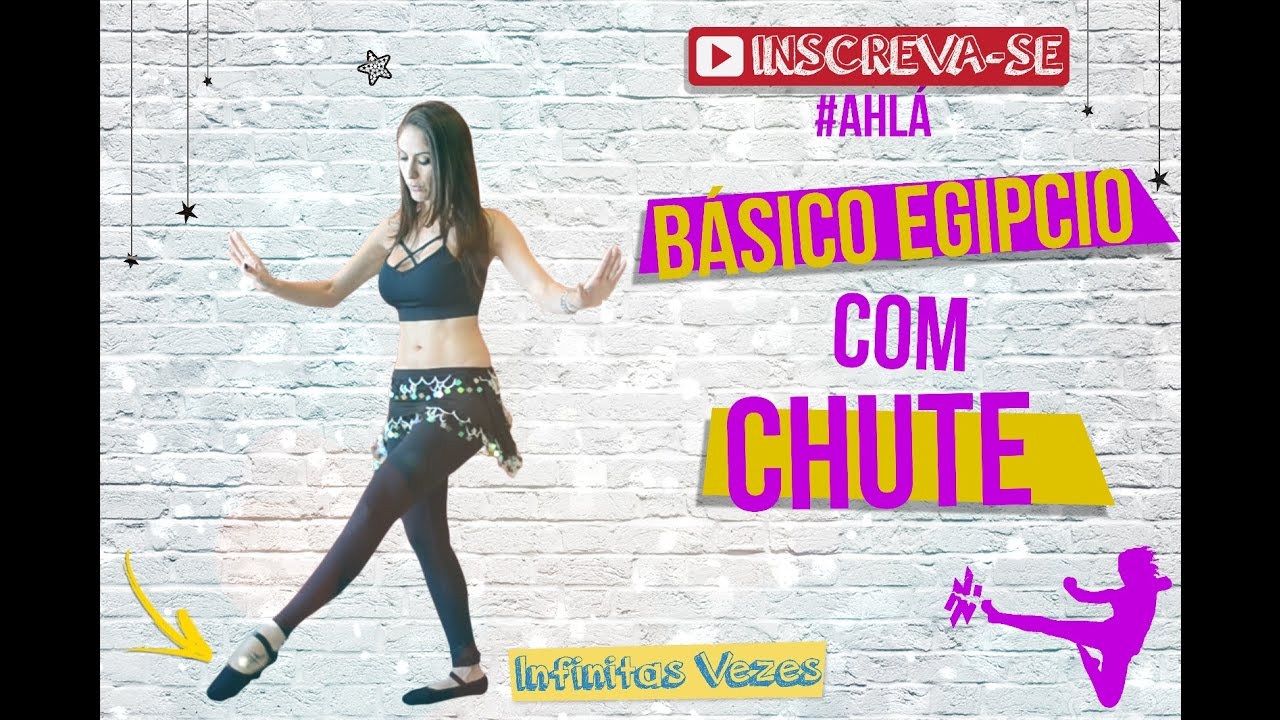 Básico Egípcio com chute na Dança do Ventre I 