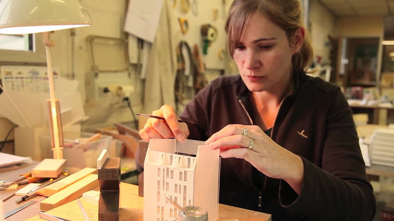Fabrication d'une maquette d'architecture