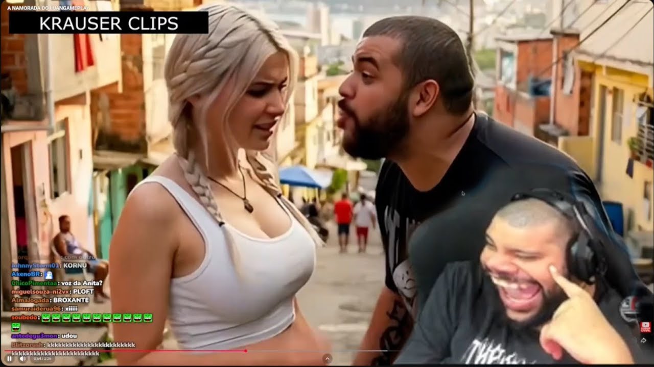 LUANGAMEPLAY REAGINDO A IA DELE COM A NAMORADA