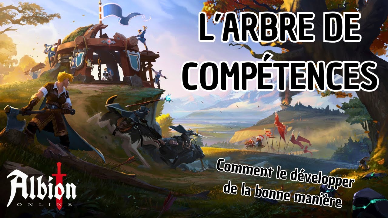 Tutoriel Albion online : L'ARBRE DE COMPÉTENCE