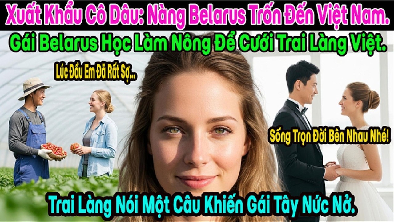 Bí Mật Sau Giọt Nước Mắt Của Cô Gái Belarus Bên Chàng Trai Quê Và Quyết Định Lập Nghiệp Tại Việt Nam