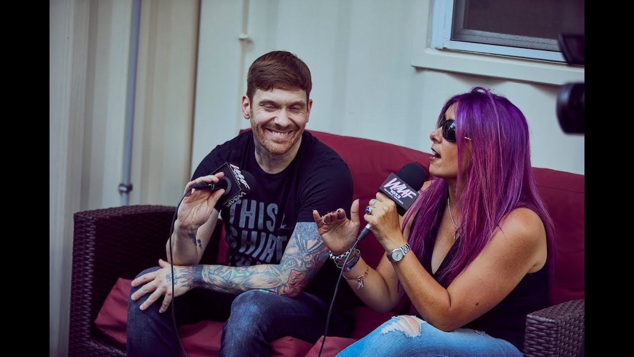 Backstage with Brent Smith of Shinedown on WAAF