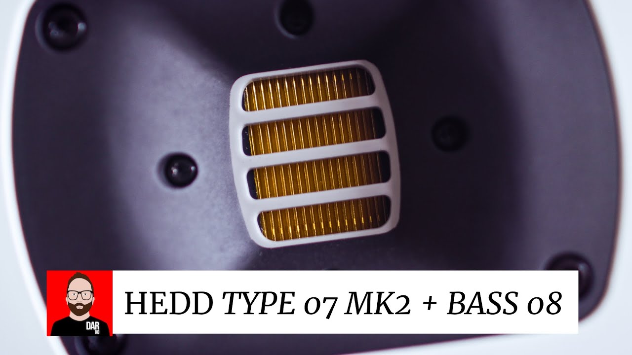 STUDIO SOUND at home with HEDD's TYPE 07 MK2 actives + BASS 08 subwoofer