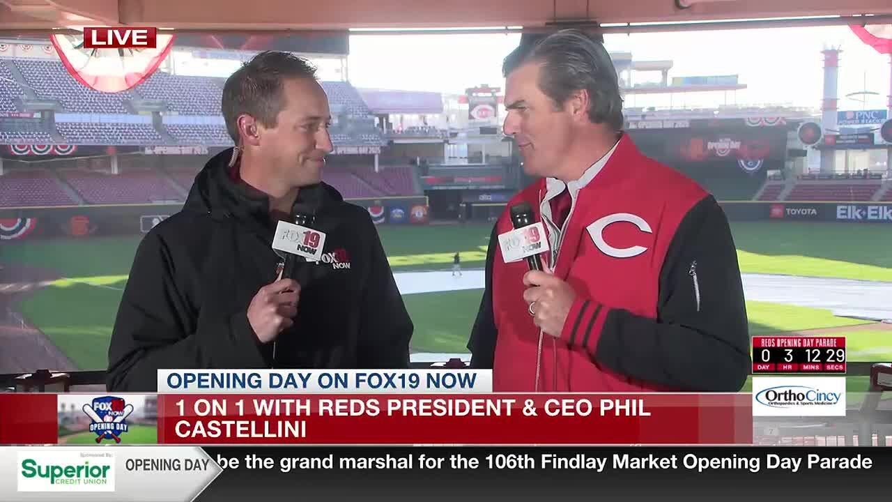 1 on 1 with Reds president & CEO Phil Castellini